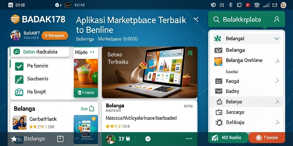 Tampilan antarmuka aplikasi BADAK178 yang ramah pengguna dan menarik.