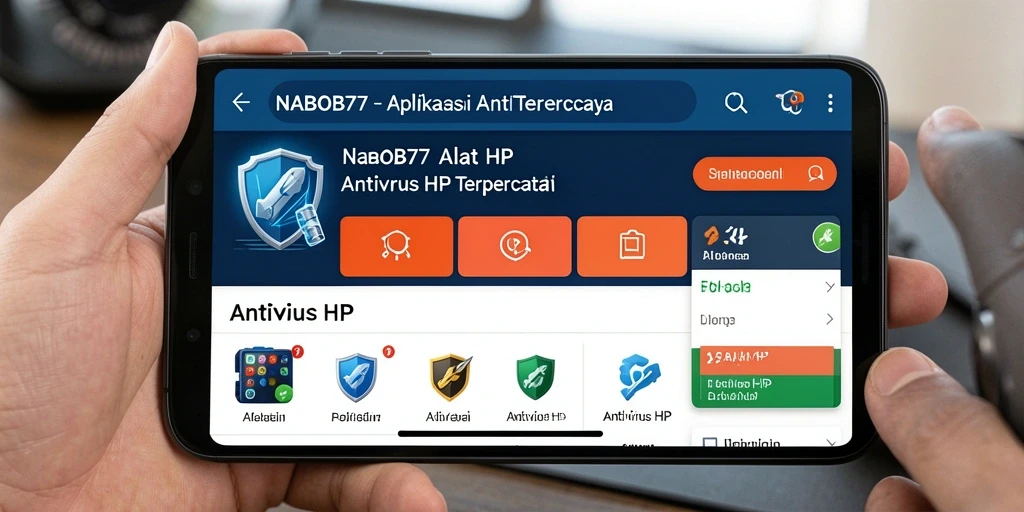 Antarmuka pengguna NABOB77 yang sederhana dan efisien.