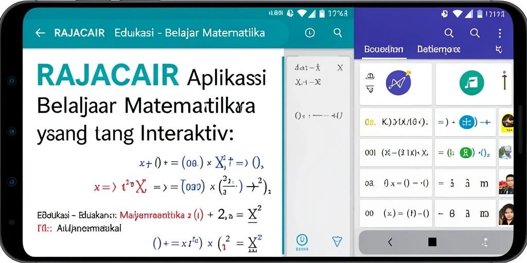 Tampilan antarmuka RAJACAIR yang menarik dan fungsional.